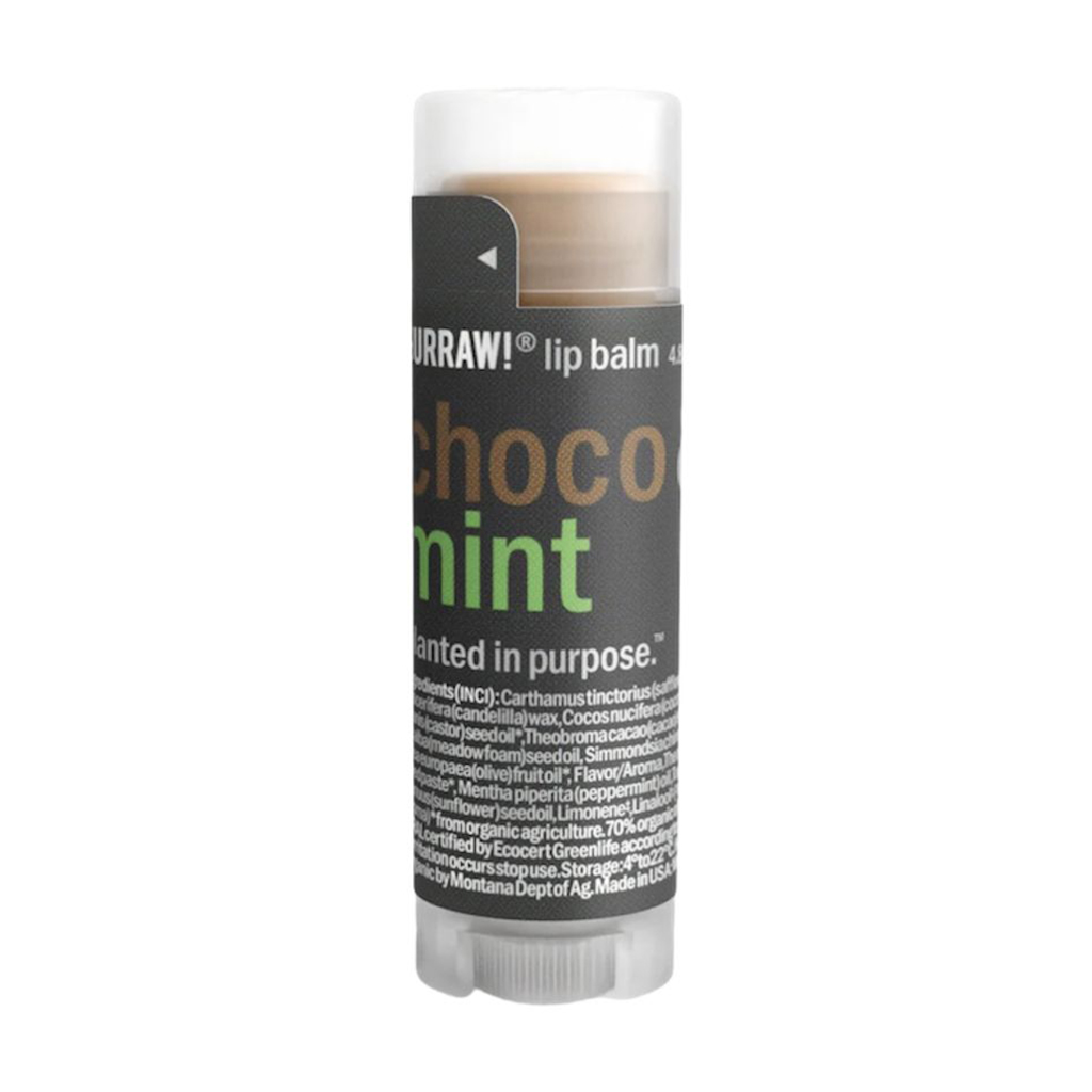 Бальзам для губ Hurraw! Choco &amp; Mint Lip Balm, 4.8 г